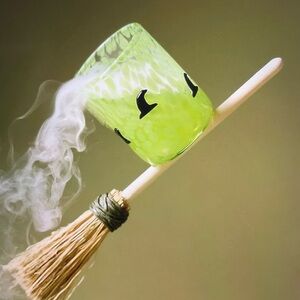 ❤️ ANTHROPOLOGIE WITCH THE MYSTIC ICON GLASS NEW